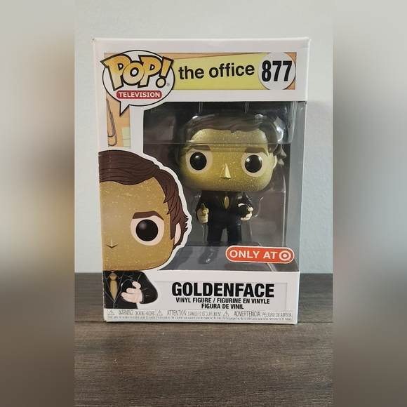 Funko Other Funko Pop Television 877 The Office Goldenface Vinyl